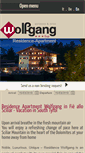 Mobile Screenshot of apartments-wolfgang.com